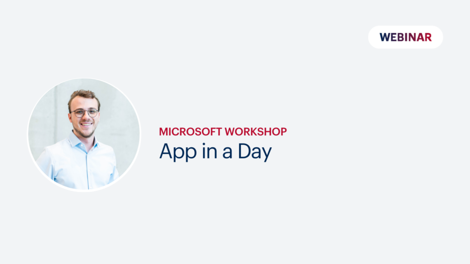 Microsoft Workshop: App in a Day