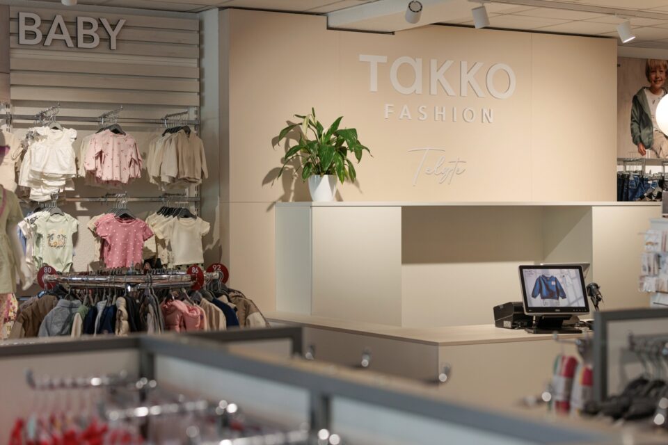 Innenansicht der Takko Fashion Filiale in Emsdetten